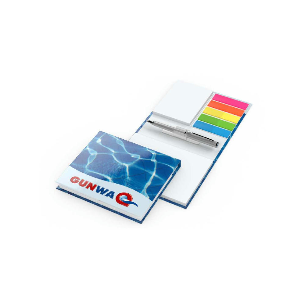 Haftnotiz-Set Amsterdam A 50/50 Haftzettel Mini-Metall-Kugelschreiber