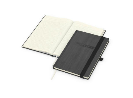 Notizbuch Mind-Book Kunstleder-Hardcover genarbt-farbig