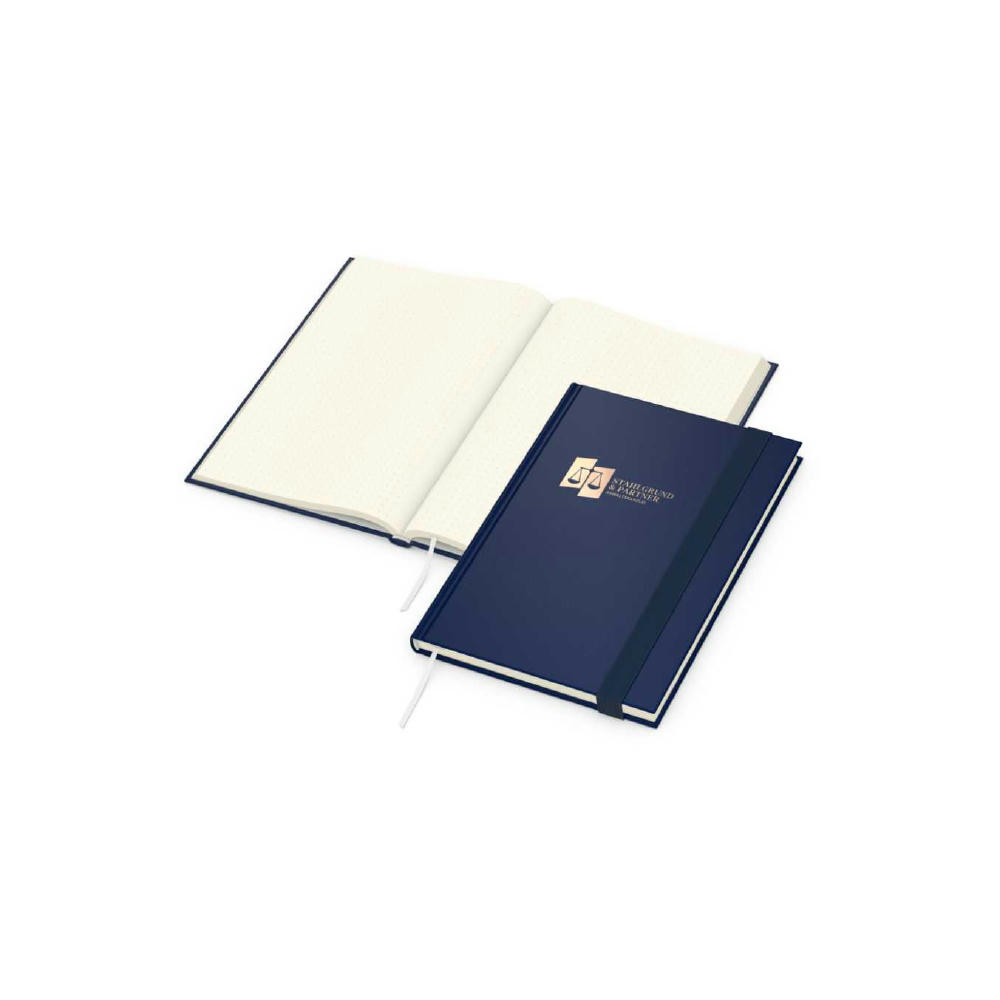 Notizbuch Visco-Book Buchleinen-Hardcover farbig A5