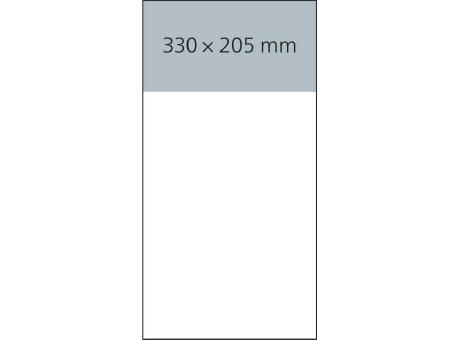 3-Monatskalender Mehrblock Medium Light 3 Werbung am Kopf
