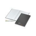 Notizbuch Note-Book Ecken spitz Hardcover matt-farbig