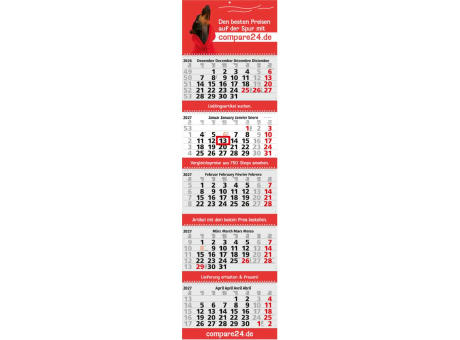 5-Monatskalender Mehrblock Grande Wire-O 5 Wire-O-Bindung
