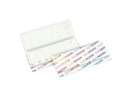 Tisch-Querkalender Compact Recycling-Kalendariumspapier 1 Woche = 2 Seiten