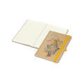 Notizbuch Match-Book Naturpapier-Hardcover individuell bedruckt