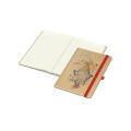 Notizbuch Match-Book Naturpapier-Hardcover individuell bedruckt