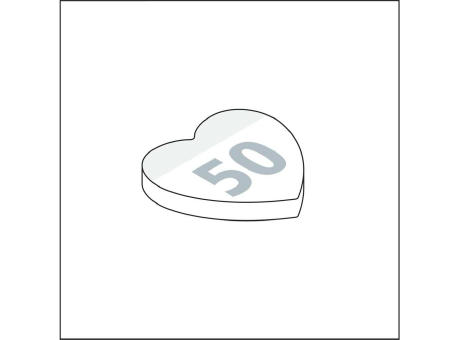 Haftnotizblock Form 125 × 72 mm formgestanzt