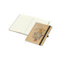 Notizbuch Match-Book Naturpapier-Hardcover individuell bedruckt
