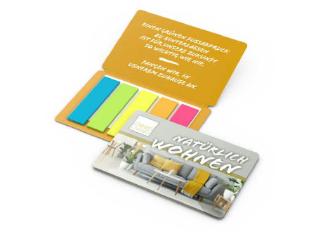 Haftmarker-Set Multi-Card Recycling-Kartonumschlag mikroperforiert