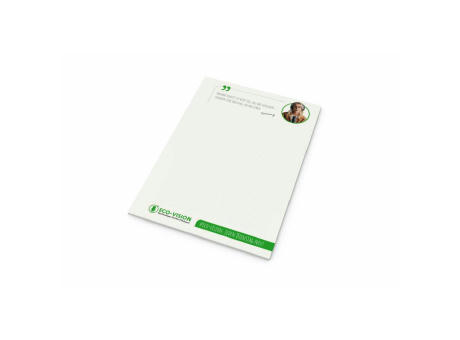 Schreibblock Recycling-Inhaltspapier Seiten individuell gestaltbar