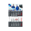 3-Monatskalender Einblatt Solid 3 Schrift fett