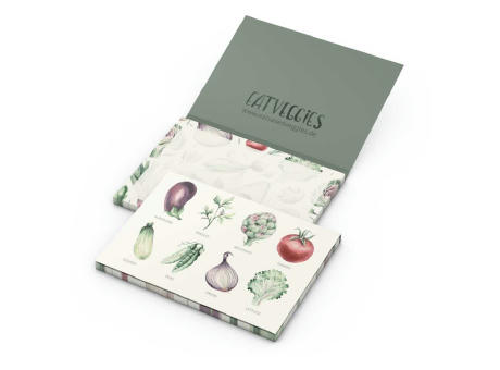 Haftnotizblock Cover Karton Recycling-Haftpapier Format mittel Karton-Umschlag