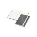Notizbuch Organic-Book Recycling-Inhaltspapier Apfelleder-Hardcover farbig A5