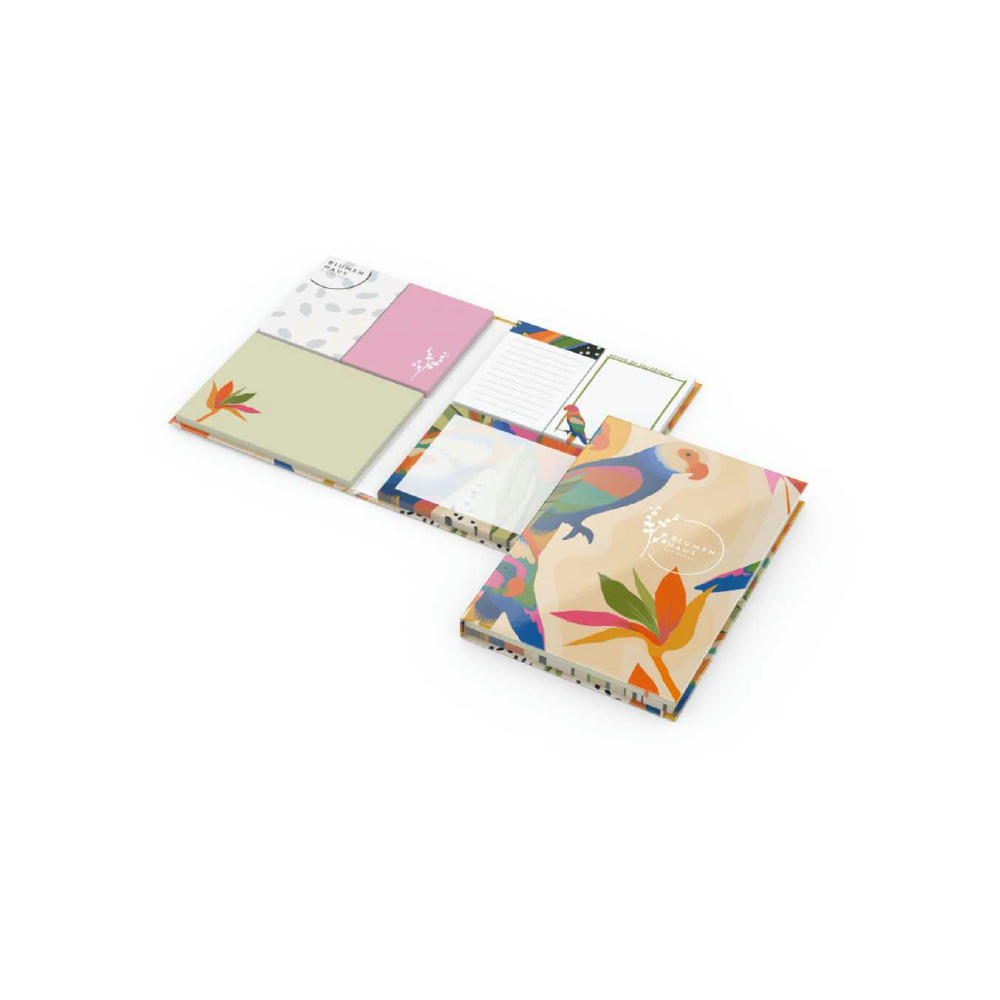 Haftnotiz-Set Monaco 2 Haftnotizblöcke mittelgroß 4 Haftnotizblöcke klein