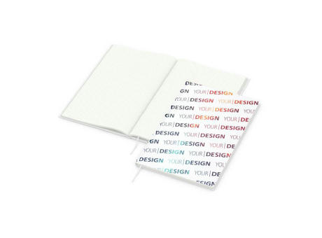 Notizbuch Note-Book Recycling-Inhaltspapier Ecken spitz Hardcover individuell