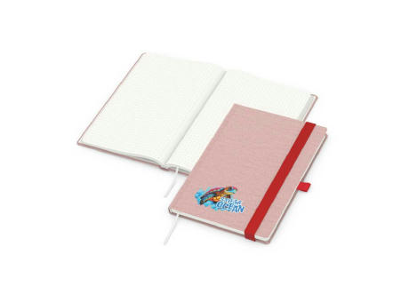 Notizbuch Ocean-Book Recycling-Inhaltspapier rPET-Hardcover farbig A5