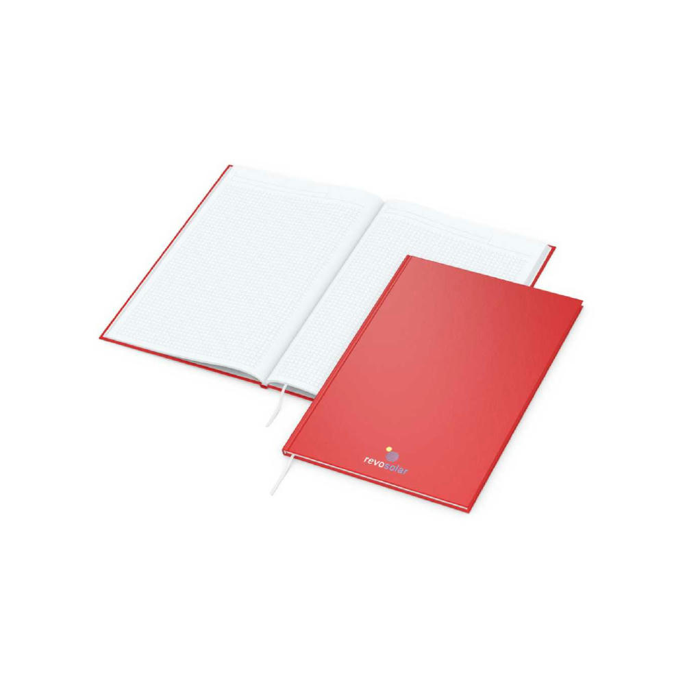 Notizbuch Memo-Book Umfang klein Hardcover matt-farbig