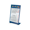 Tischkalender Desktop 3 Color Metallaufsteller farbbeschichtet