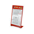 Tischkalender Desktop 3 Color Metallaufsteller farbbeschichtet