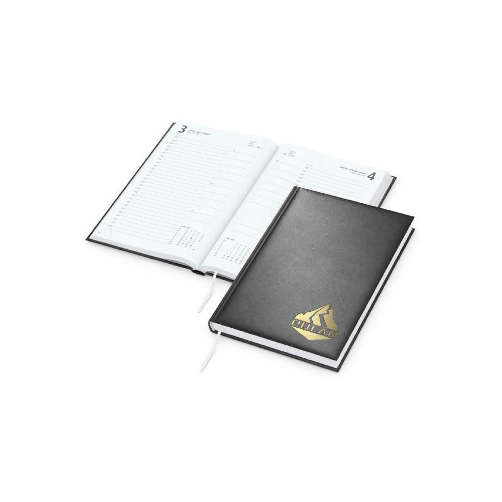 Tageskalender Advance Mo.–So. je 1 Seite Kunstleder-Hardcover