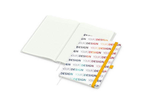 Notizbuch Match-Book Recycling-Inhaltspapier Hardcover individuell bedruckt