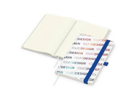 Notizbuch Match-Book Naturpapier-Hardcover individuell bedruckt