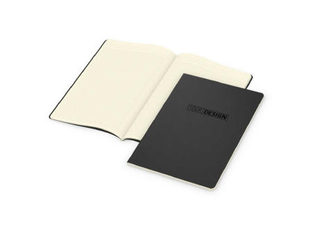Notizbuch Copy-Book Seiten cremefarben Naturkarton-Softcover farbig