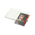 Notizbuch Match-Book Recycling-Inhaltspapier Hardcover individuell bedruckt