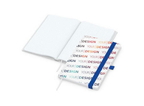 Notizbuch Match-Book Naturpapier-Hardcover individuell bedruckt