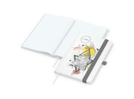 Notizbuch Match-Book Naturpapier-Hardcover individuell bedruckt