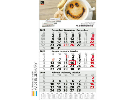 3-Monats-Kalender Primus 3 Post A x.press