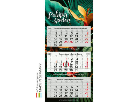 3-Monats-Kalender Profil 3 Recycling