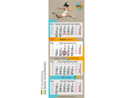 4-Monats-Kalender Profil 4 x.press