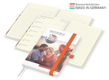 Buchkalender Match-Hybrid Creme Bestseller