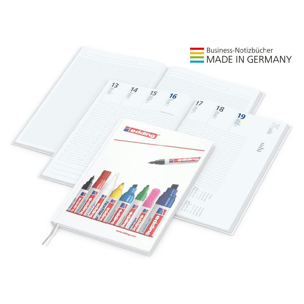 Buchkalender Note-Hybrid Bestseller inkl. 4C-Druck