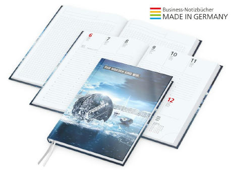 Buchkalender Note-Hybrid Bestseller inkl. 4C-Druck