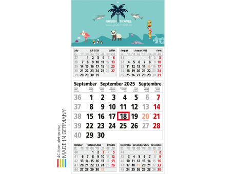 5-Monats-Kalender Budget 5 x.press