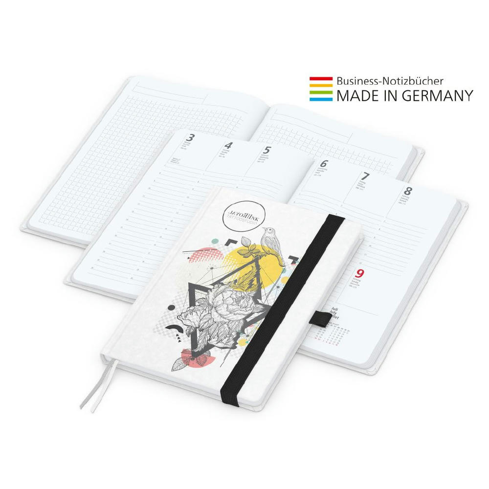 Buchkalender Match-Hybrid White Bestseller