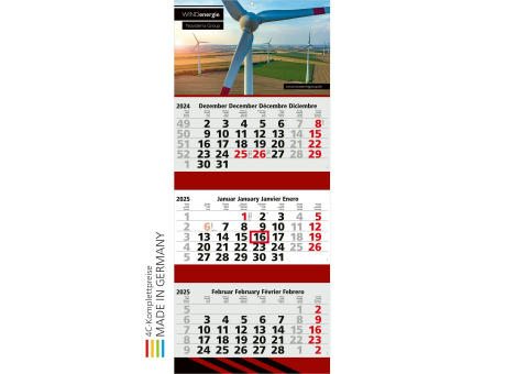 3-Monats-Kalender Maxi 3 Post Bestseller