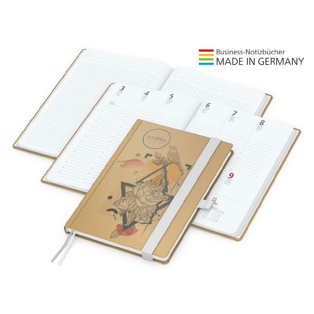 Buchkalender Match-Hybrid White Bestseller