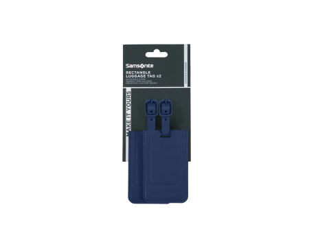 Samsonite - TA REVOLUTION - RECTANGLE LUGGAGE TAG x2