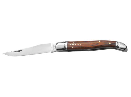 Navaja de acero y madera Lisandro