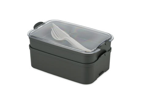 STAKK BENTOBOX READY Bentobox 2l+Liquidsafe Box+Besteckset