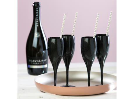 KOZIOL CHEERS No. 1 Superglas 100ml + Piccolo halbtrocken