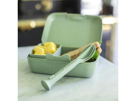 KOZIOL KLIKK POCKET Besteck-Set 3-teilig