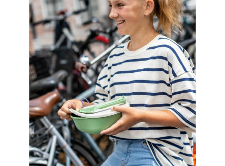 KOZIOL KLIKK POCKET Besteck-Set 3-teilig