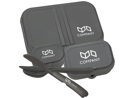 PASCAL READY Lunchbox-Set + Besteck-Set