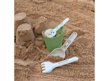 KLIKK SAND READY BEACH Sandwerkzeug Set 3-teilig+Utensilo 300ml