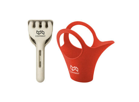 KOZIOL KLIKK SAND READY GARDEN Sandwerkzeug Set 3-teilig + Gießkanne