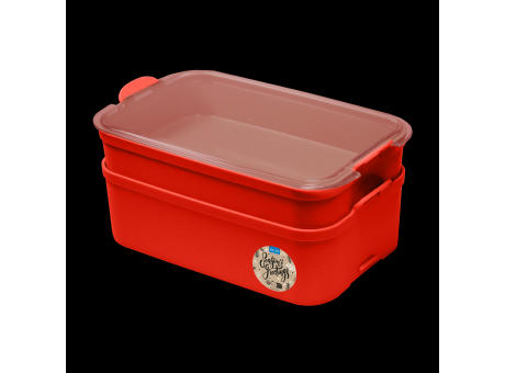 KOZIOL STAKK BENTOBOX 2 Bentobox 2l + XMAS Sticker