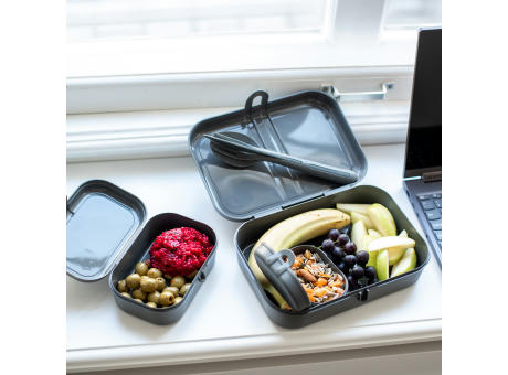 KOZIOL PASCAL READY Lunchbox-Set + Besteck-Set